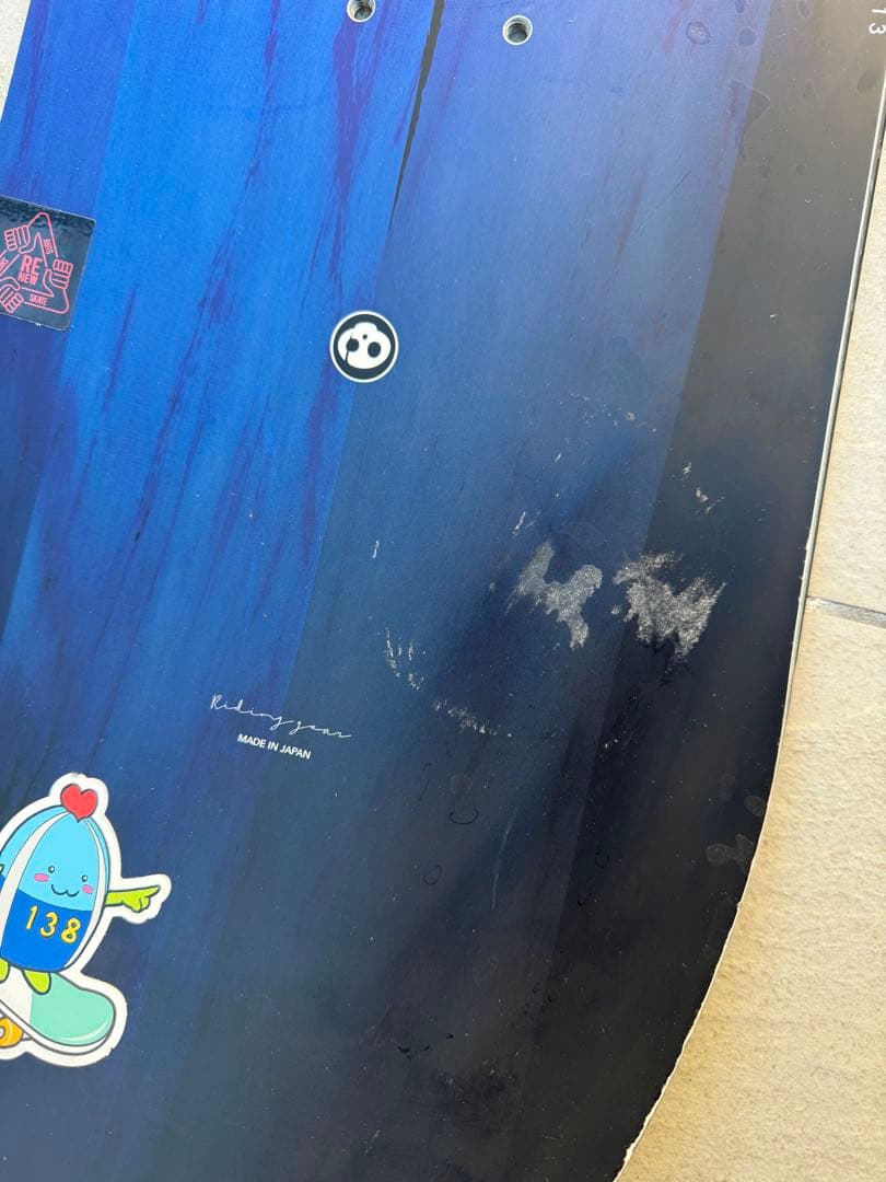 スノーボード 3点セット　ノベンバーの板、サルモンのバインとブーツ