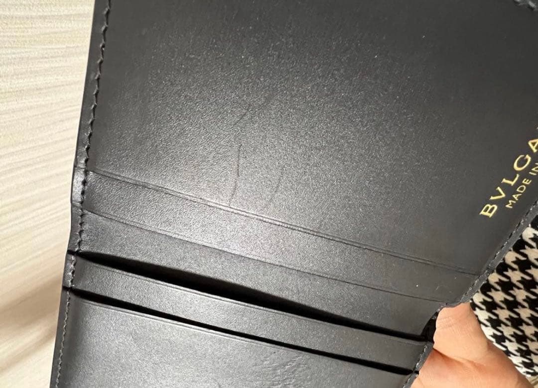 正規品　BVLGARI ブルガリ 三つ折り財布　セルペンティ ヘビ