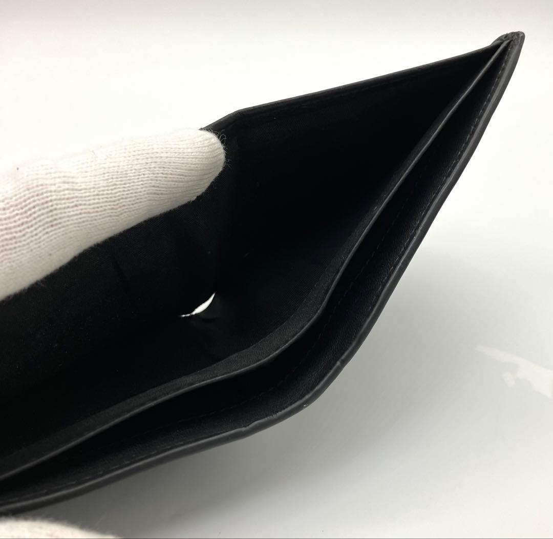 ⭐️ 美品 バレンシアガ エブリデイ レザー 二つ折り財布 ブラック 鑑定済