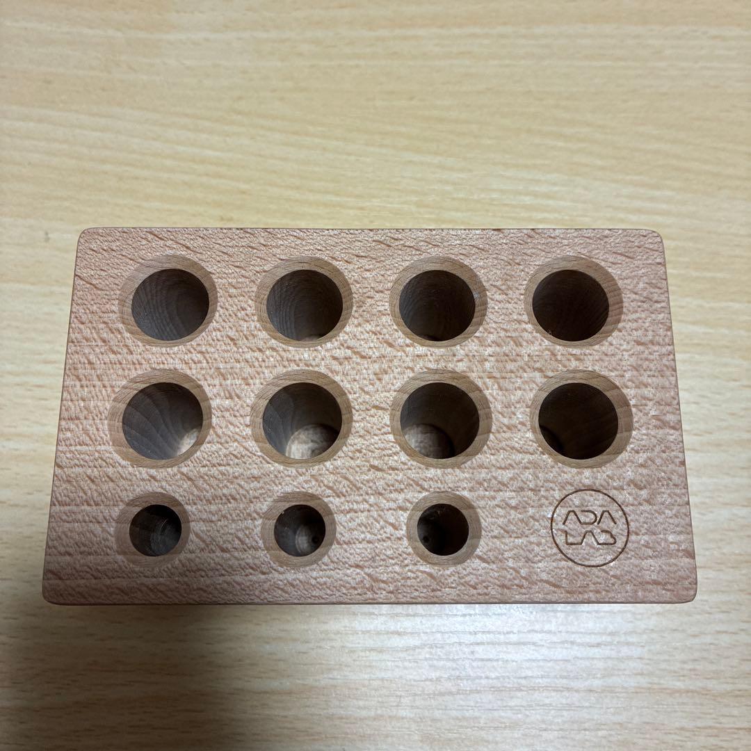 【ADA LAB】WOOD BLOCK TOOL STAND