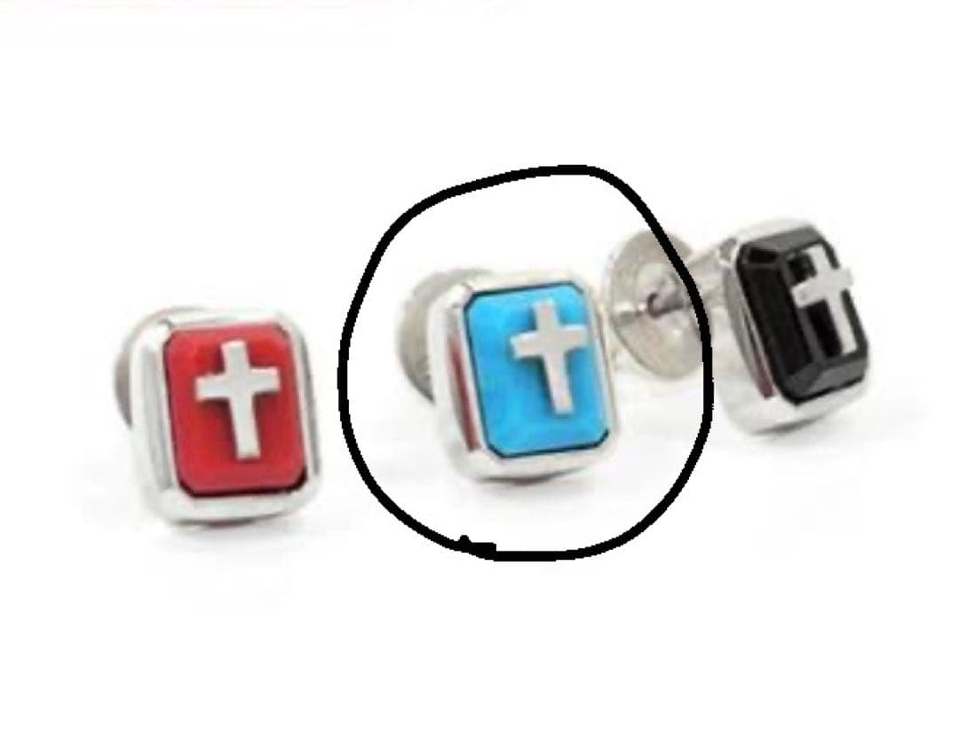 ジャスティンデイビス　SEJ768 ベビーエミネムピアス　廃盤　ターコイズ