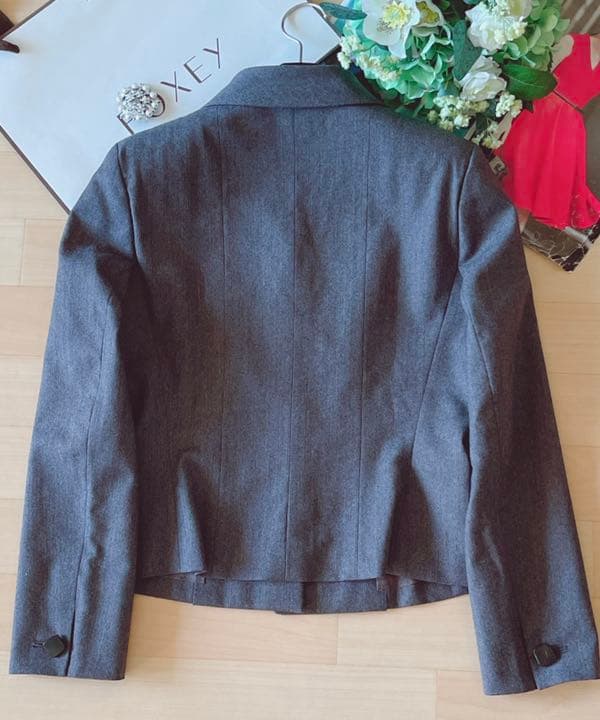 FOXEYブディックウールスーツ入学、卒業式　40 Reneフォクシー極美品