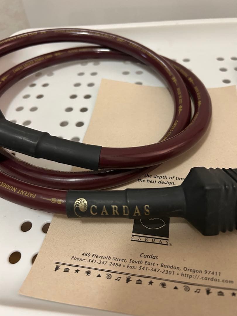 カルダス　ゴールデンパワー　電源ケーブル1.5m