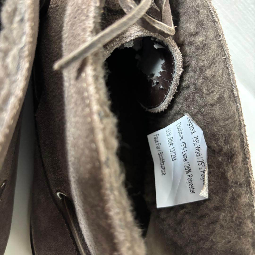 クラークス DAKIN DECK スエード ボアブーツ 30cm相当