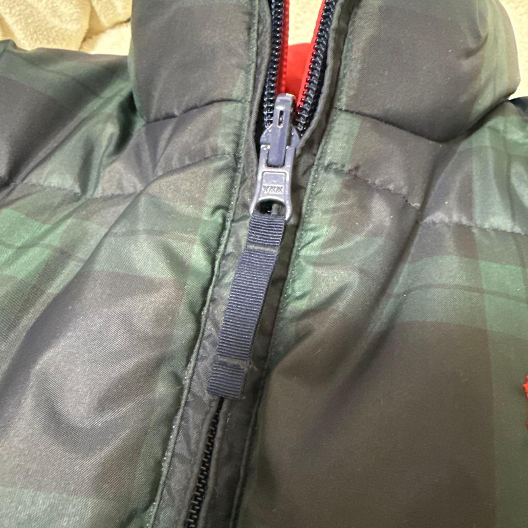 ラルフローレン　リバーシブルダウンジャケット　160㎝