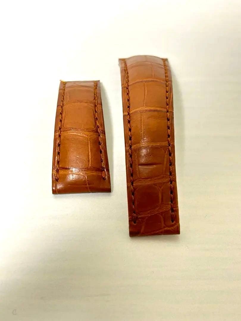 k151 ROLEX ロレックス 純正 レザーベルト ブラウン　16518G用