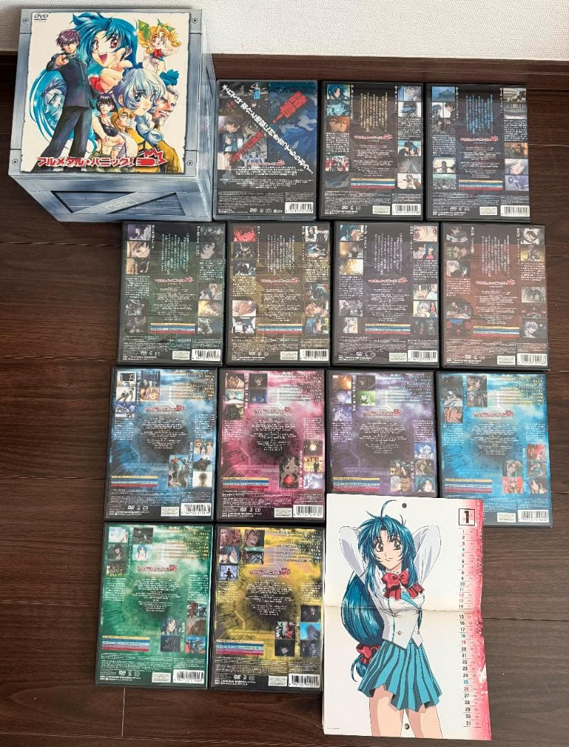 フルメタル・パニック！ １期、2期、３期、OVA セル版DVD-BOX全２７巻