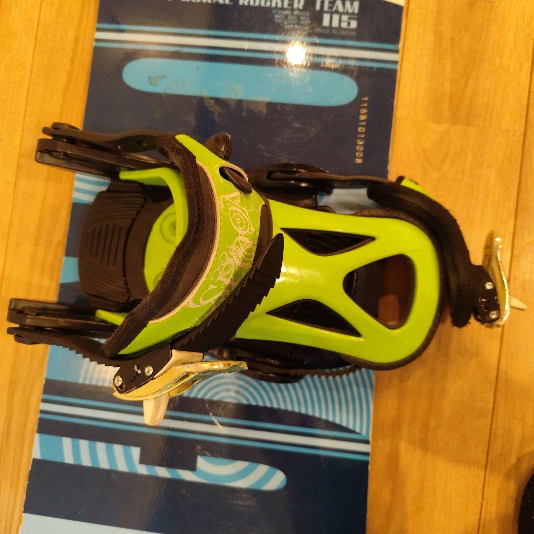 ジュニア　スノーボード　115cm ボードビンディングセット