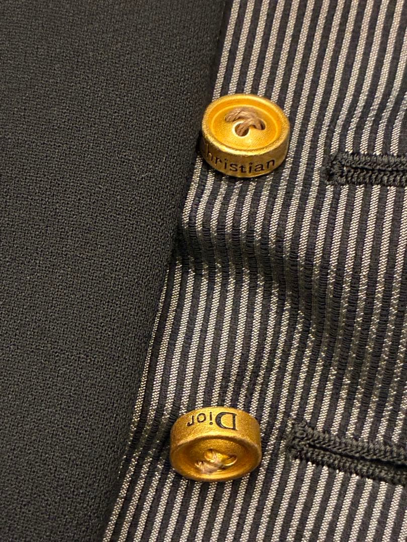 Christian Dior クリスチャンディオール　ベスト ジャケット　黒　M
