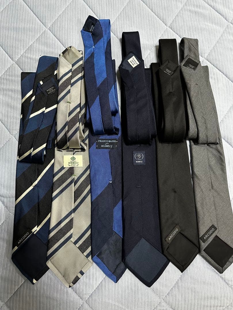 LUIGI BORRELI、ARCODIO、ビームスFネクタイ
