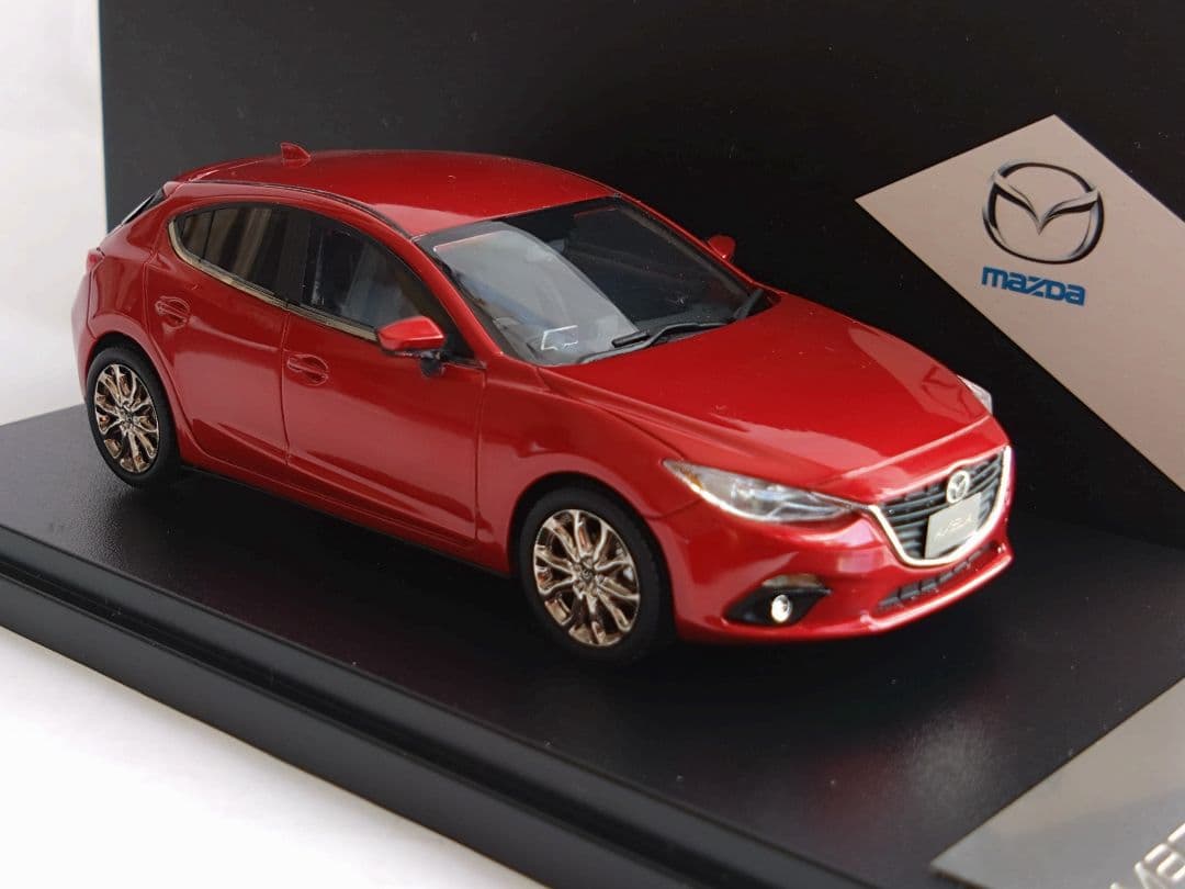 マツダ/Mazda アクセラ 1/43 赤