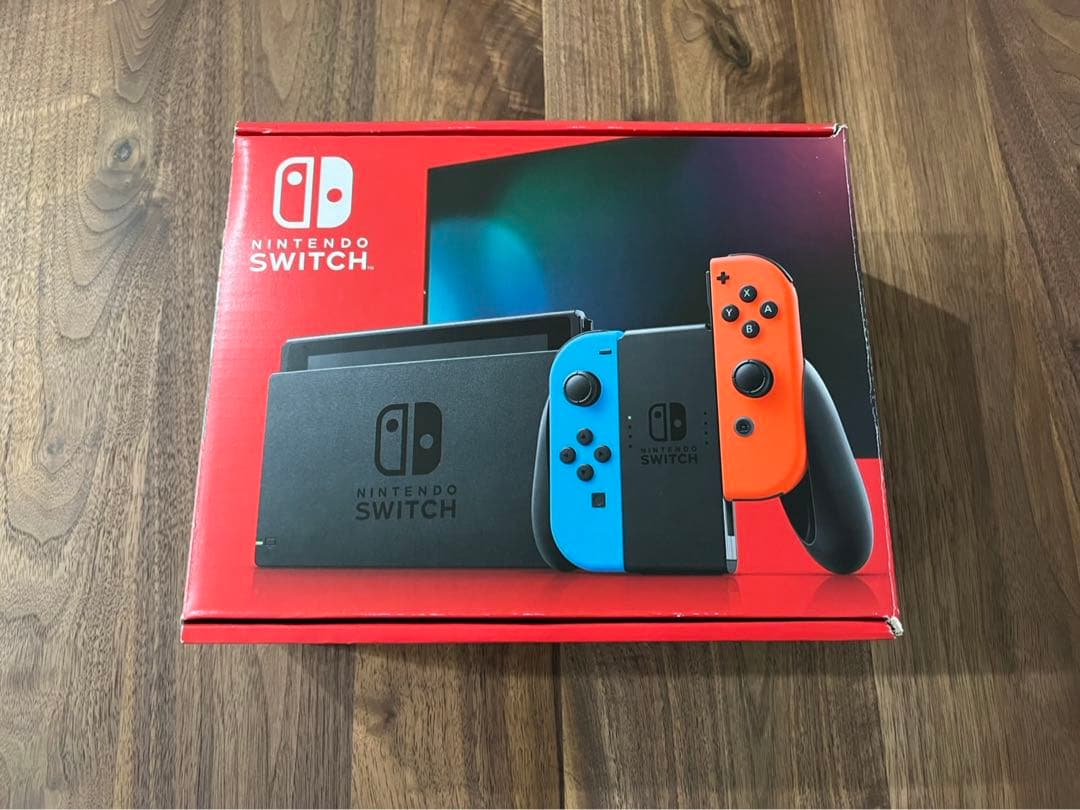 Nintendo Switch 本体 青/赤 Joy-Con 付属品あり