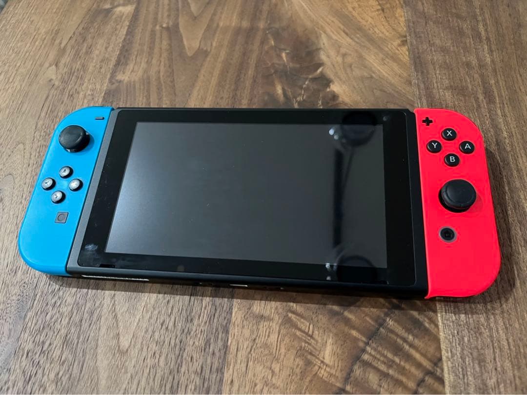 Nintendo Switch 本体 青/赤 Joy-Con 付属品あり