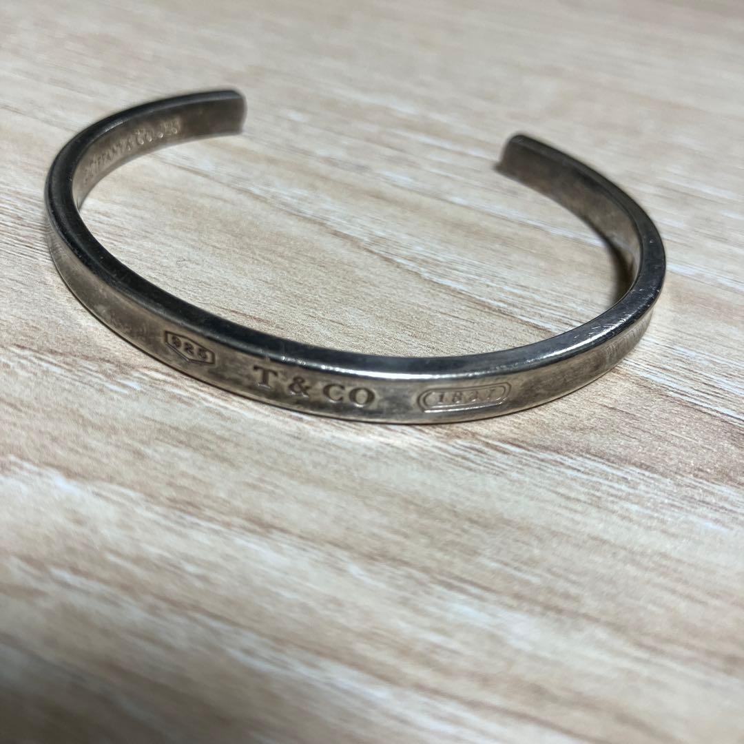 TIFFANY&Co ティファニー ナロー バングル 1837 カフ