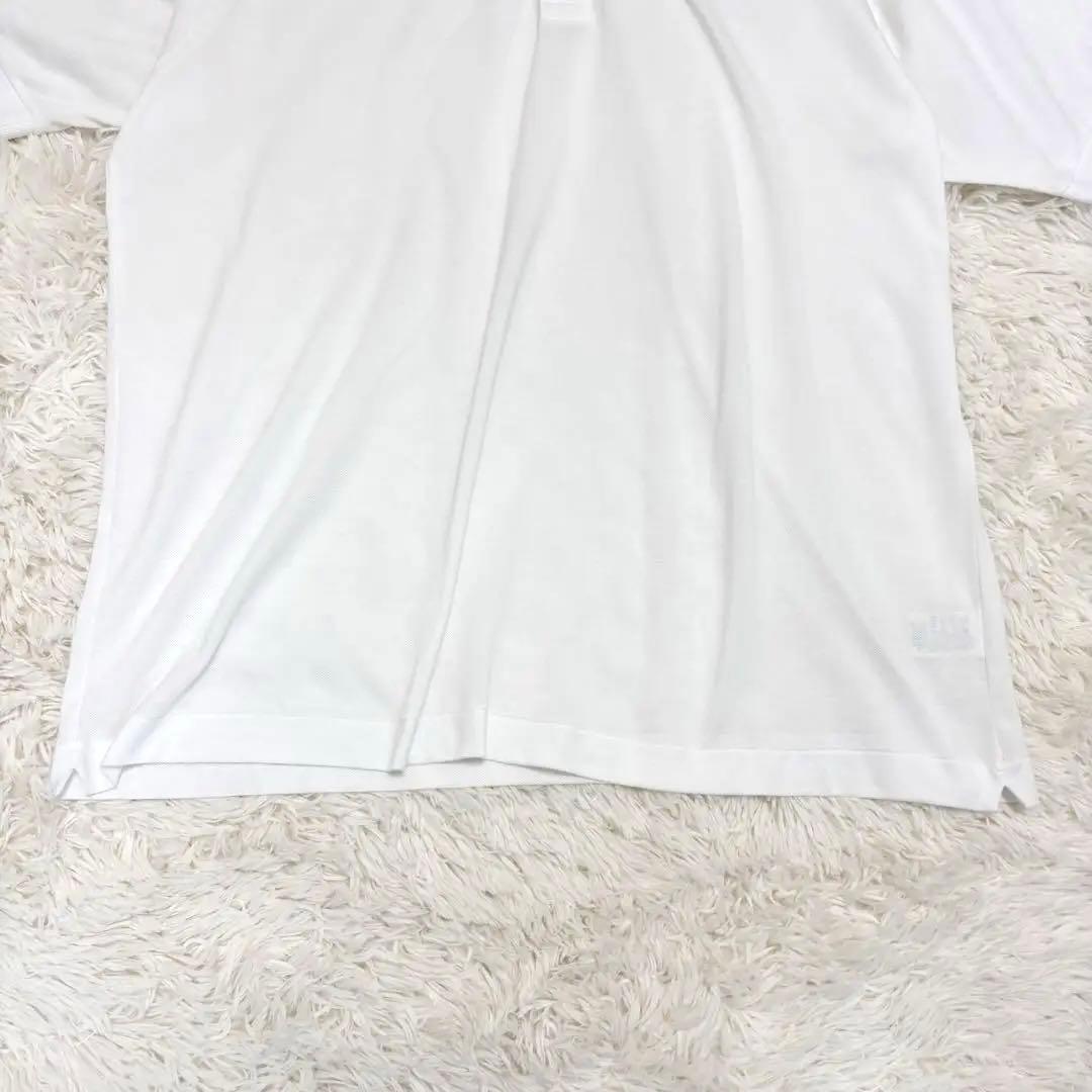 新品未使用 LACOSTE ポロシャツ L1212AL 大きいサイズ 白 3XL