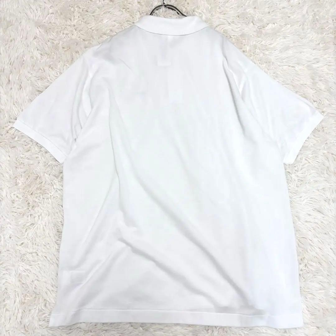 新品未使用 LACOSTE ポロシャツ L1212AL 大きいサイズ 白 3XL