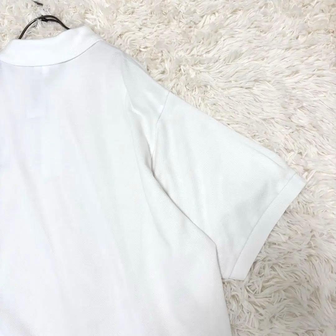 新品未使用 LACOSTE ポロシャツ L1212AL 大きいサイズ 白 3XL
