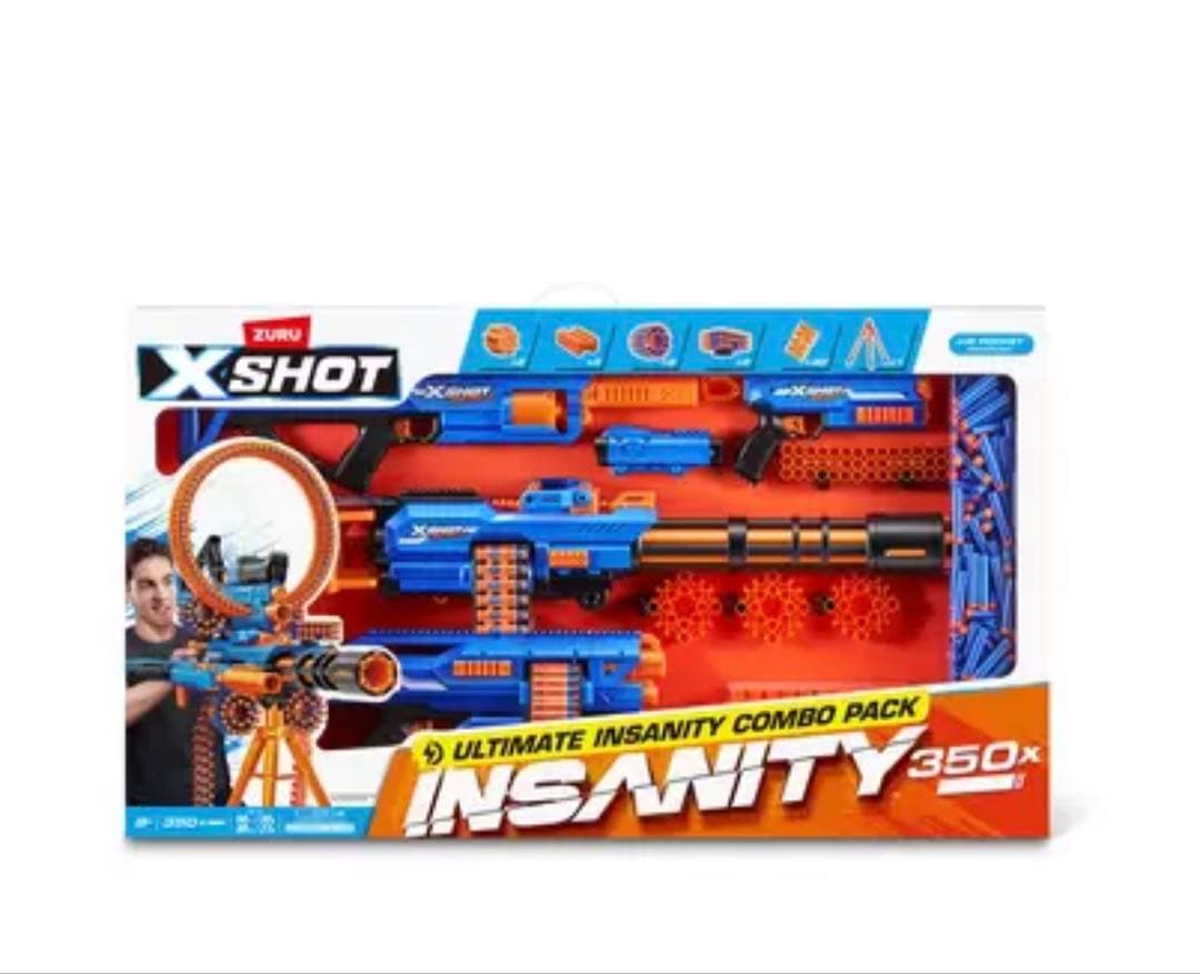 XSHOTインサニティブラスターモータライズドレイジファイア