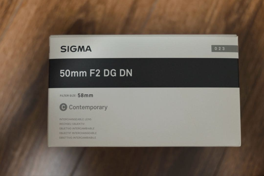 早い者勝ち！！　SIGMA 50mm F2 DG DN Eマウント