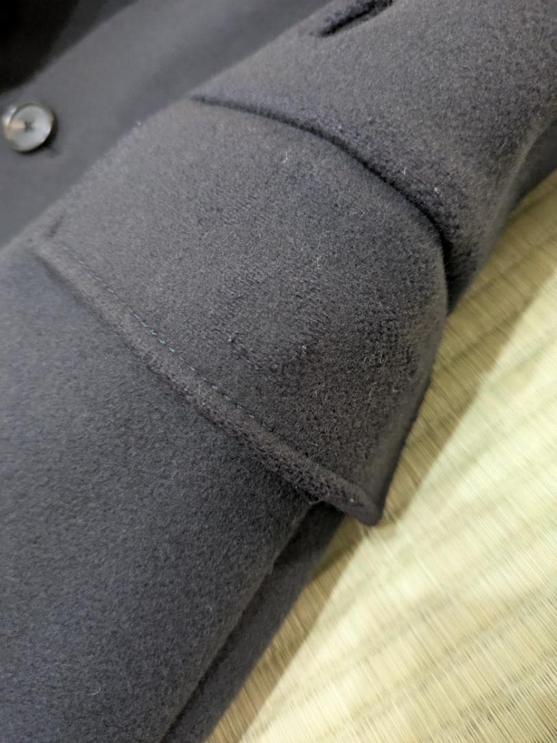 Billy Reid ボンドピーコート S ネイビー 007SKYFALL