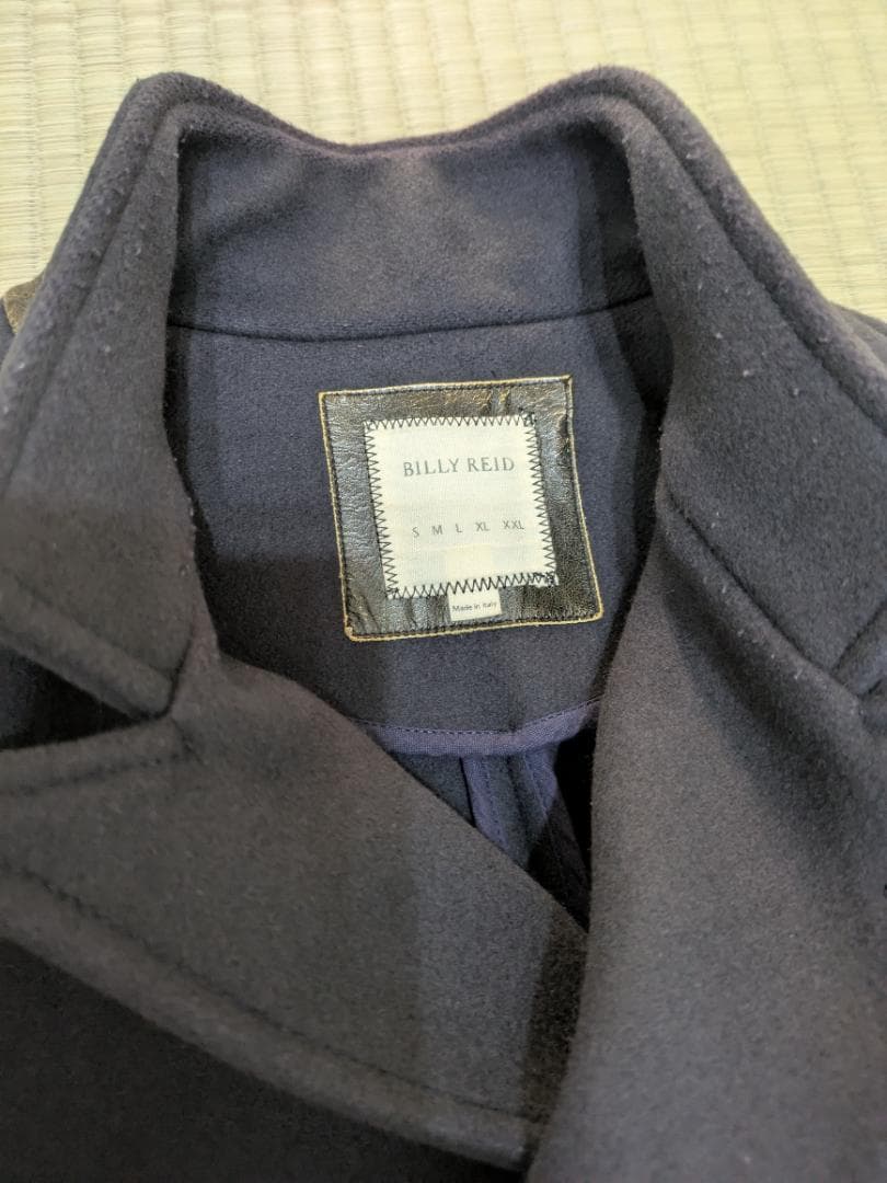 Billy Reid ボンドピーコート S ネイビー 007SKYFALL