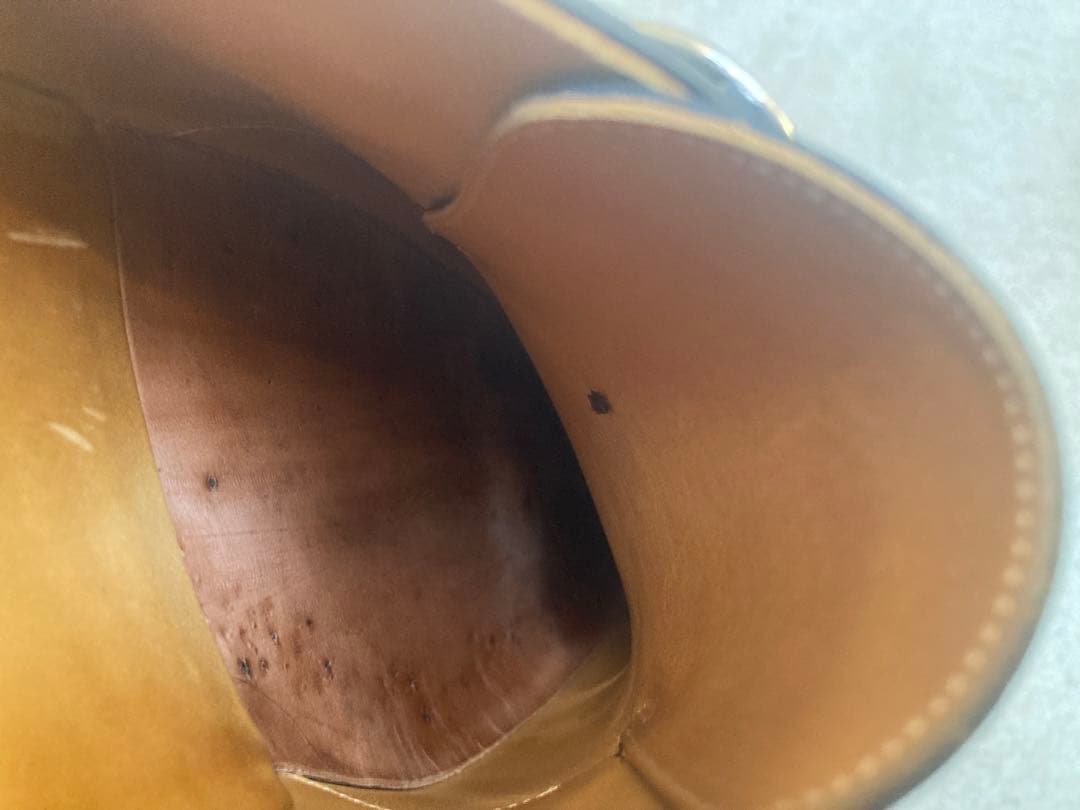 キ*ツ様 SANTARI 黒 シングルモンクストラップ シューツリー付き