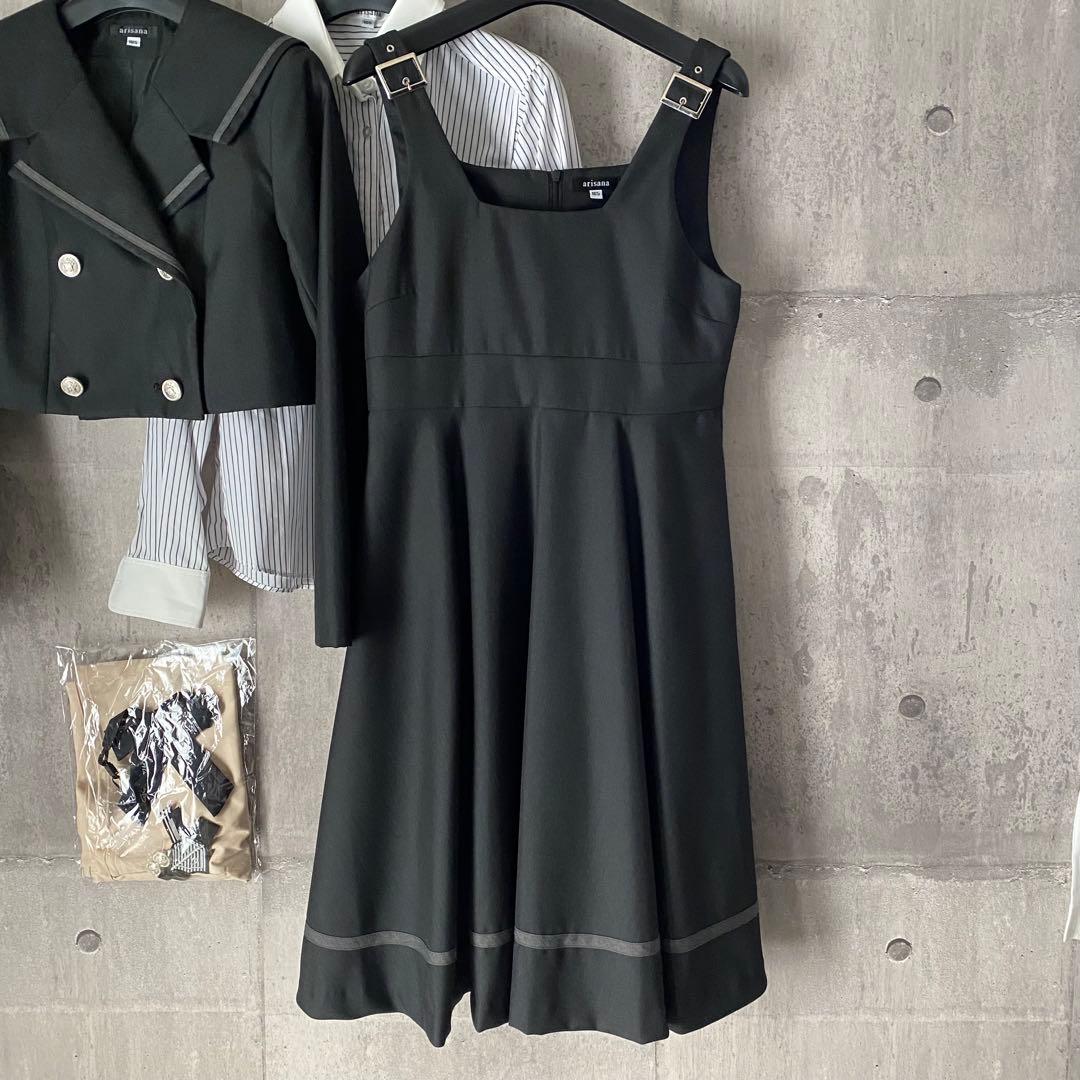 美品　アリサナ　卒業式　スーツ　卒服　セーラー　ハイウエスト　小学校　165