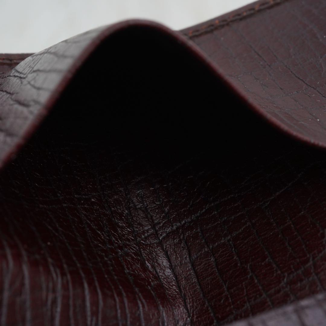 未使用品　GUCCI グッチ　キーケース　レザー　GG柄　マーモント　ブラウン