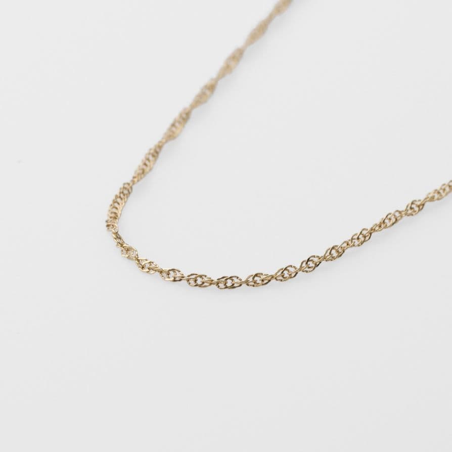 ★最終価格★♡極美品♡【agete】K10スクリューチェーン45cm