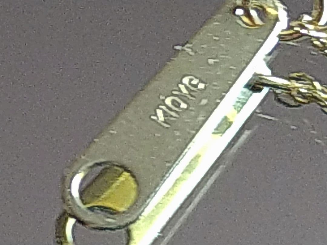 ★最終価格★♡極美品♡【agete】K10スクリューチェーン45cm