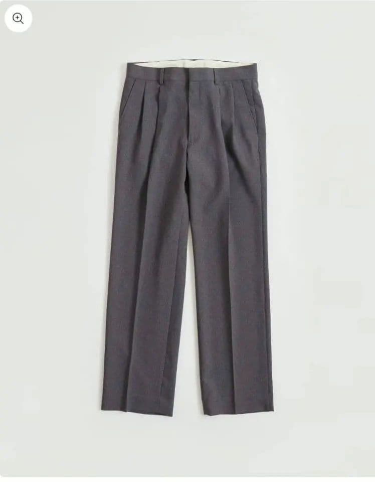 THE SHINZONE　クライスラーパンツ　グレー　34