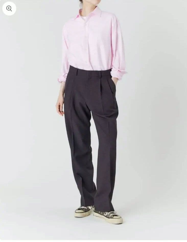 THE SHINZONE　クライスラーパンツ　グレー　34