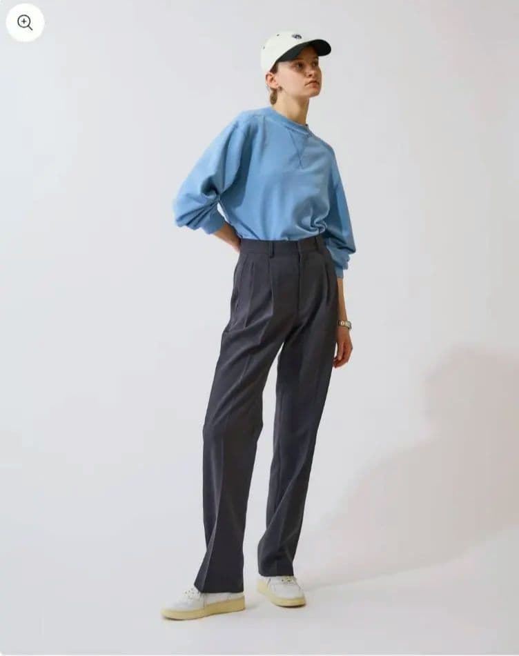 THE SHINZONE　クライスラーパンツ　グレー　34