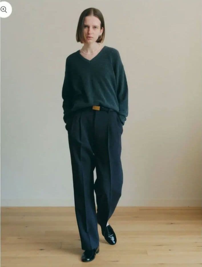 THE SHINZONE　クライスラーパンツ　グレー　34