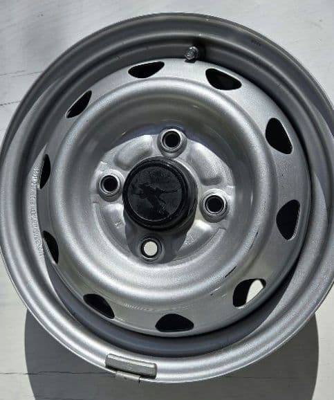 12インチ　鉄チンホイール１セット　ウエッズ　キャロウィンPK 354SN