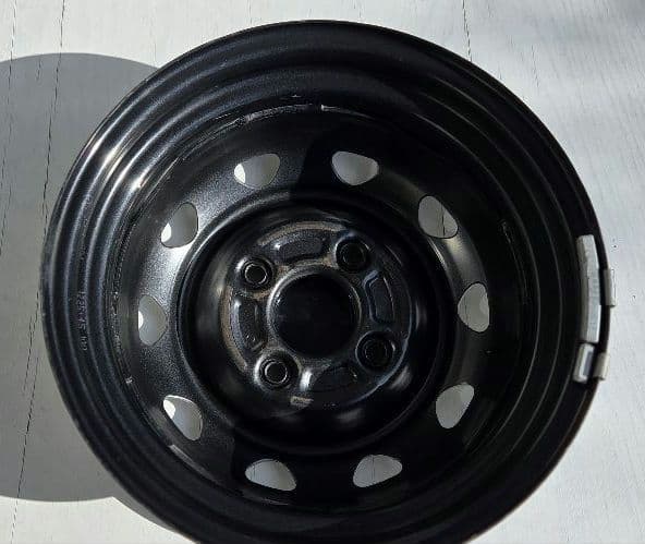 12インチ　鉄チンホイール１セット　ウエッズ　キャロウィンPK 354SN