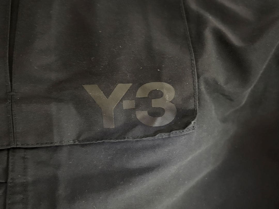 Y-3 ナイロン カーゴパンツ Black M