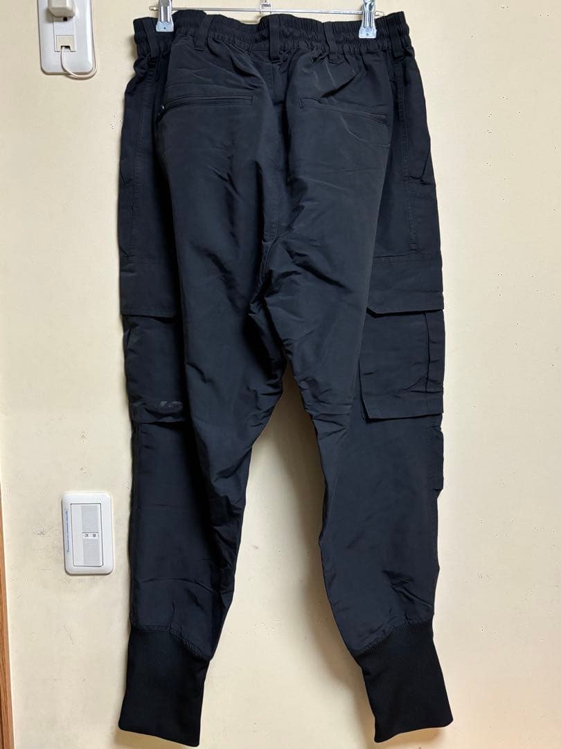 Y-3 ナイロン カーゴパンツ Black M