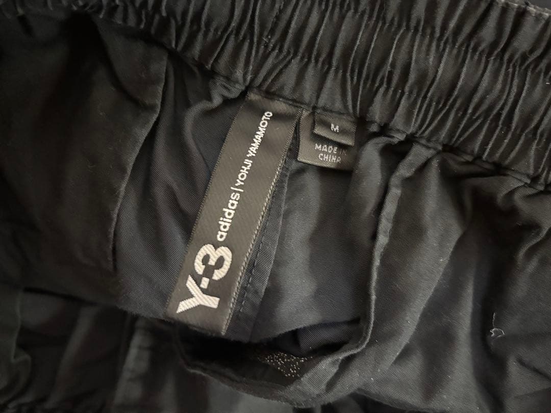 Y-3 ナイロン カーゴパンツ Black M