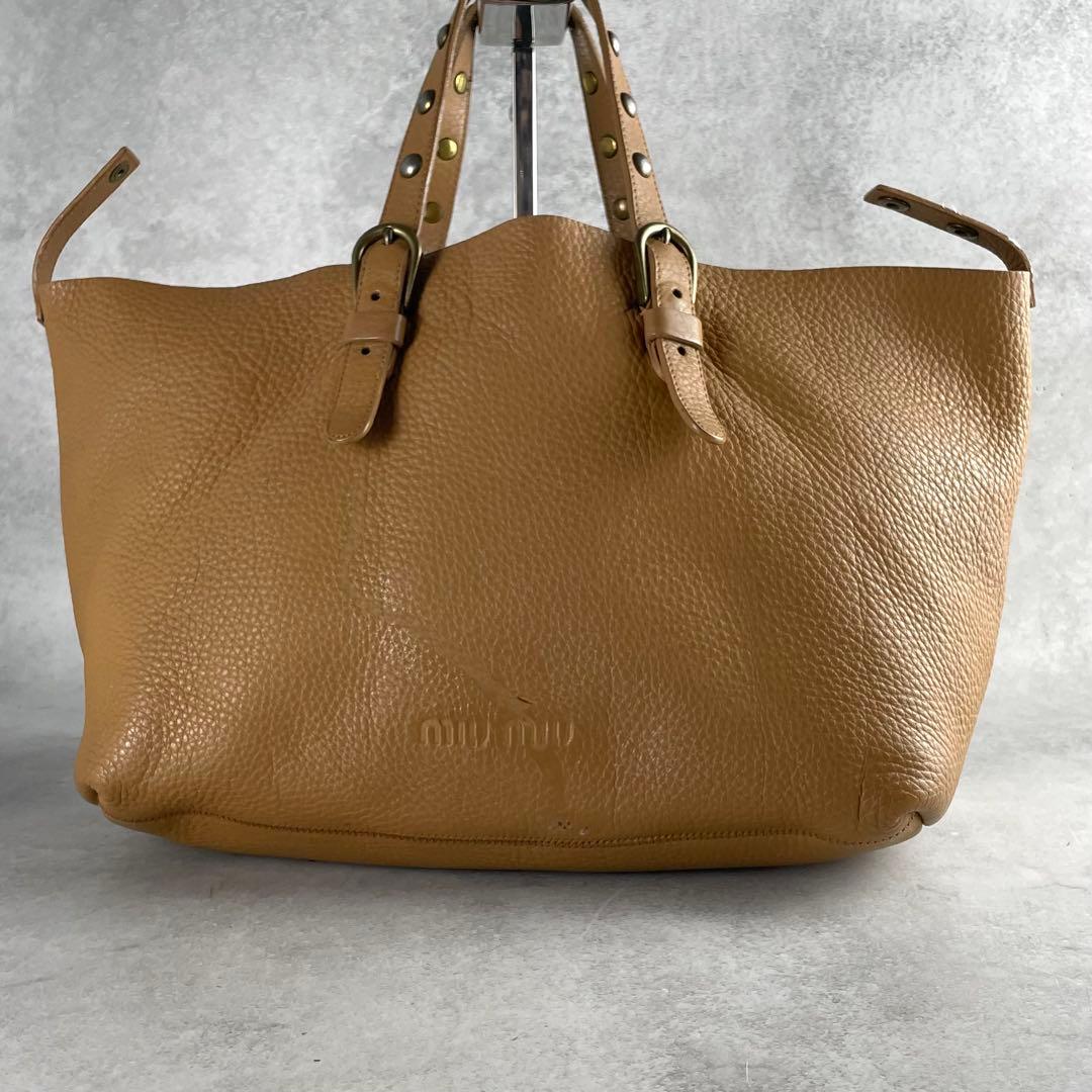 Special✨ miumiu archive tote bag brown