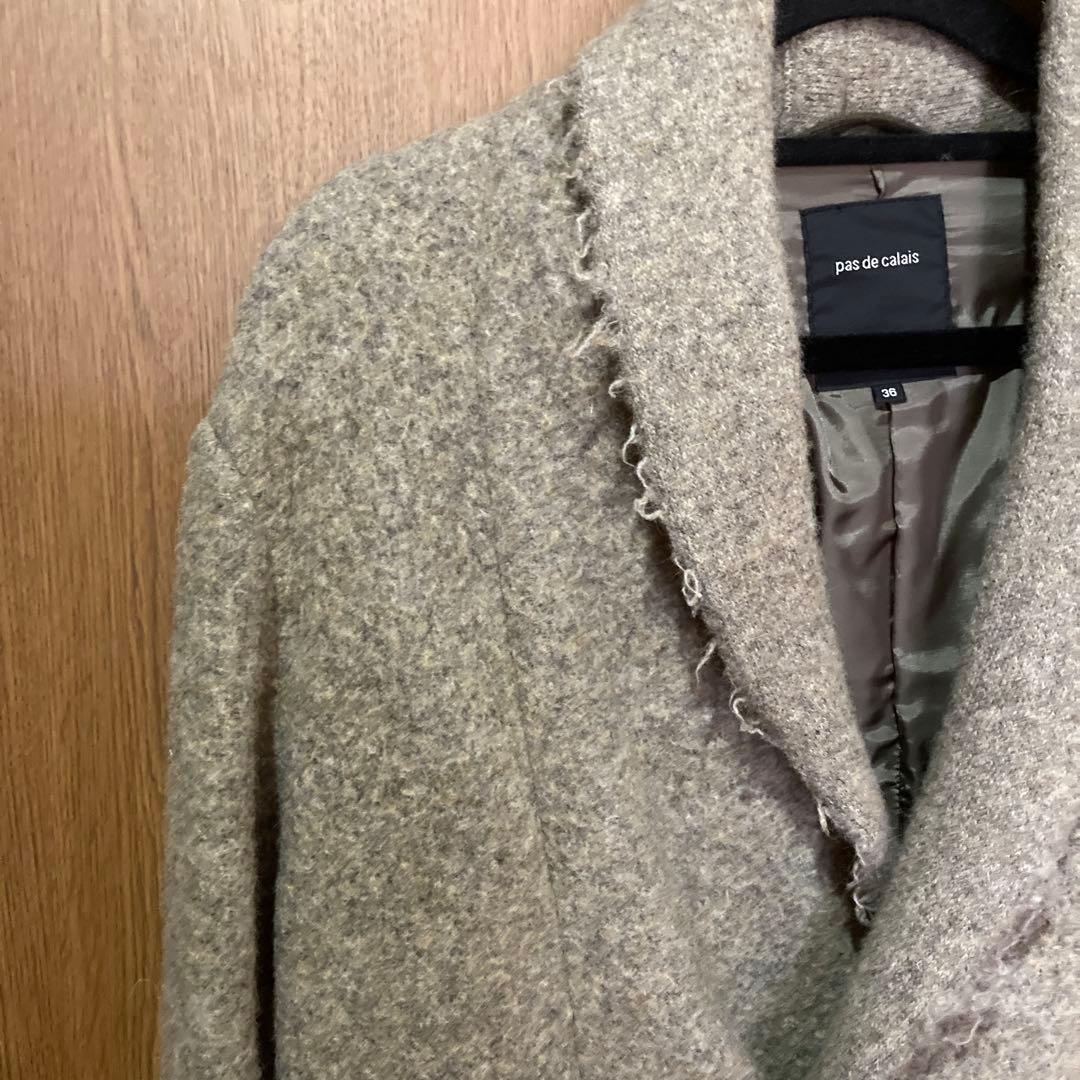 『とらまめ』　パドカレ　ロングコート　ベージュ