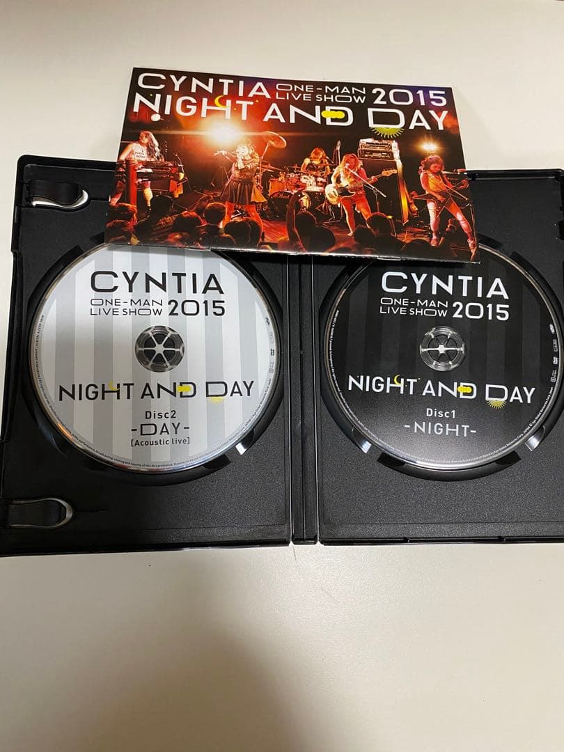 ミュージック CYNTIA ONE-MAN LIVE SHOW NIGHT AND DAY