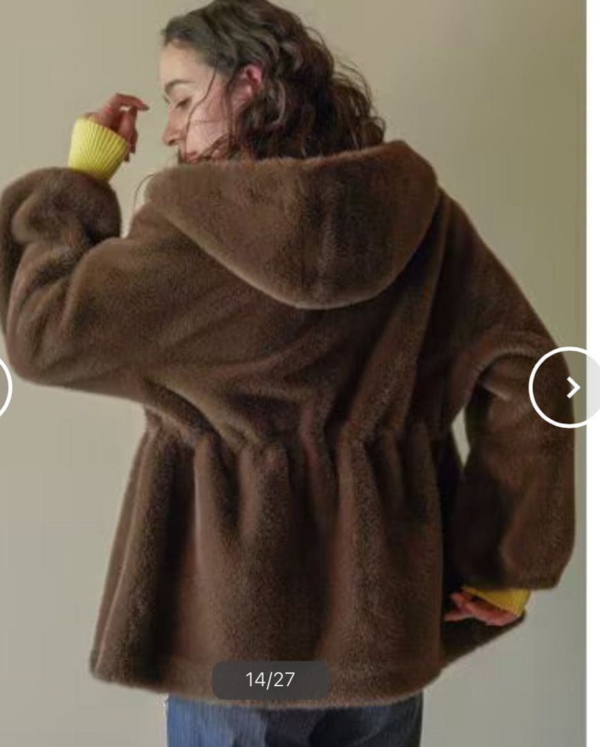 福袋　ブージュルード　フェイクファーコート