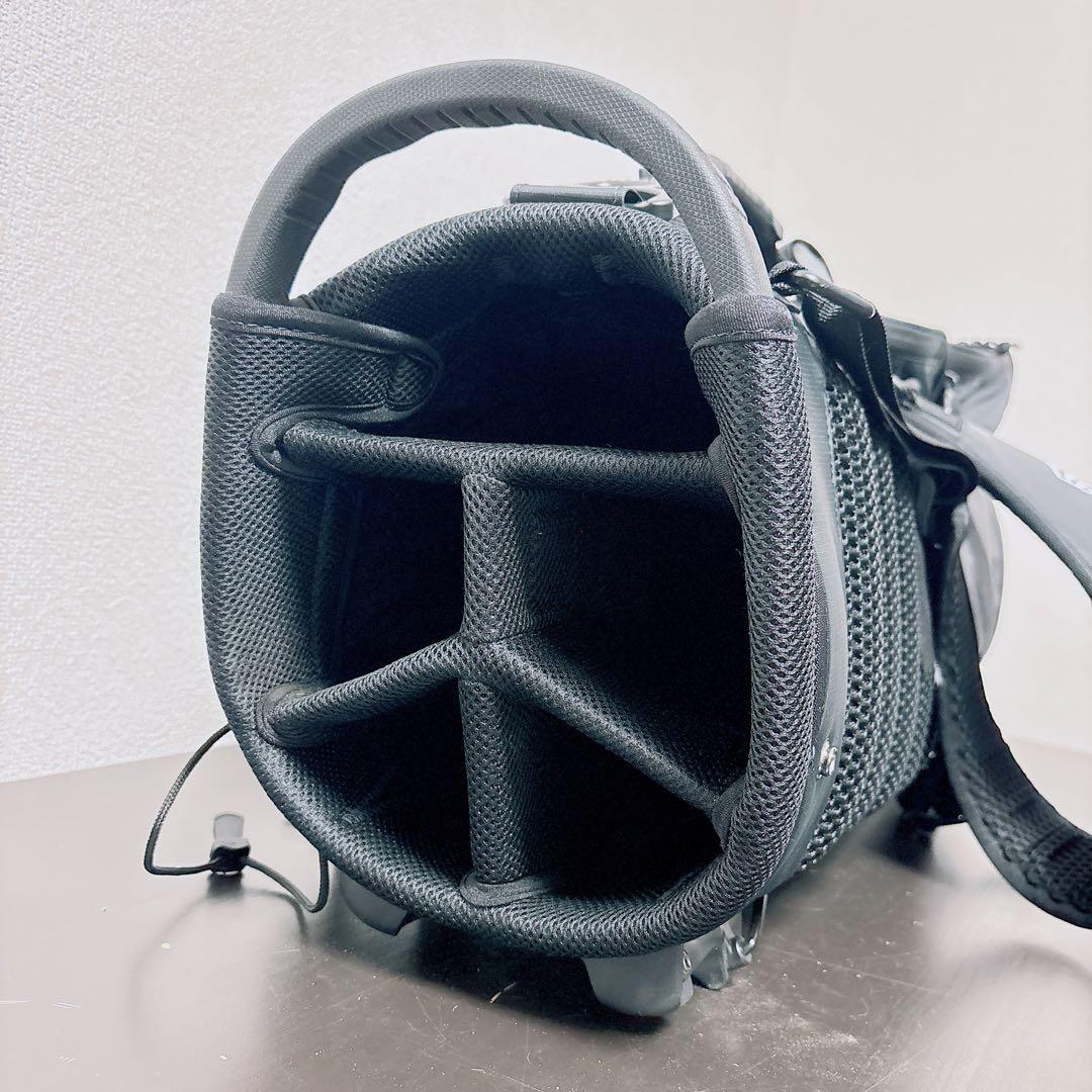 NEW ERA ニューエラ スタンド式 キャディバッグ 9型 美品 黒　綺麗