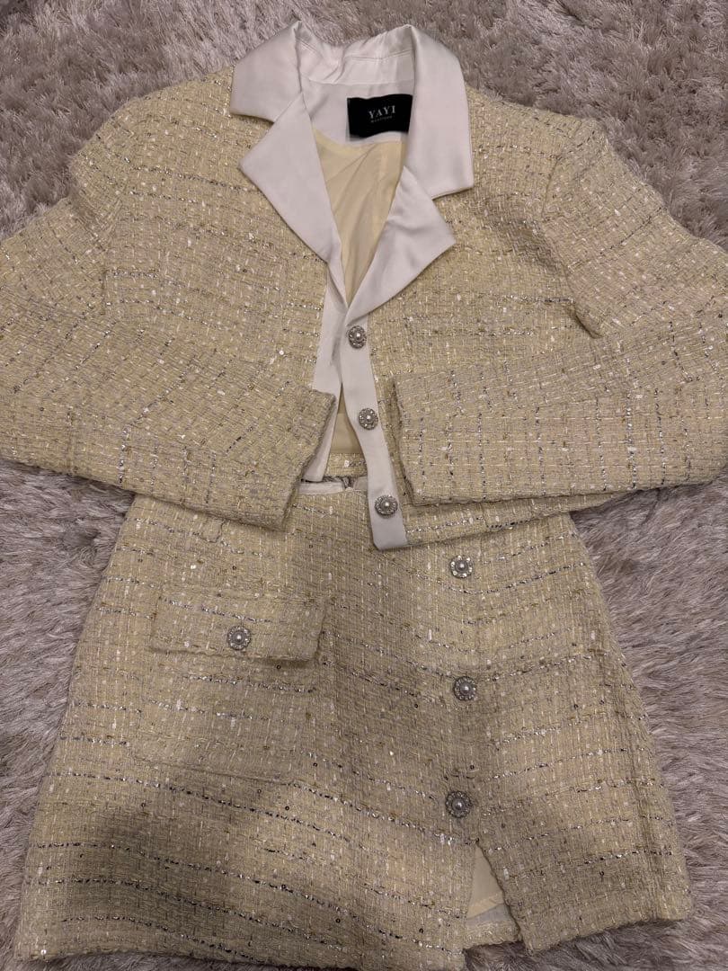 セットアップ キャバドレス 韓国ドレス ラウンジ キャバクラ