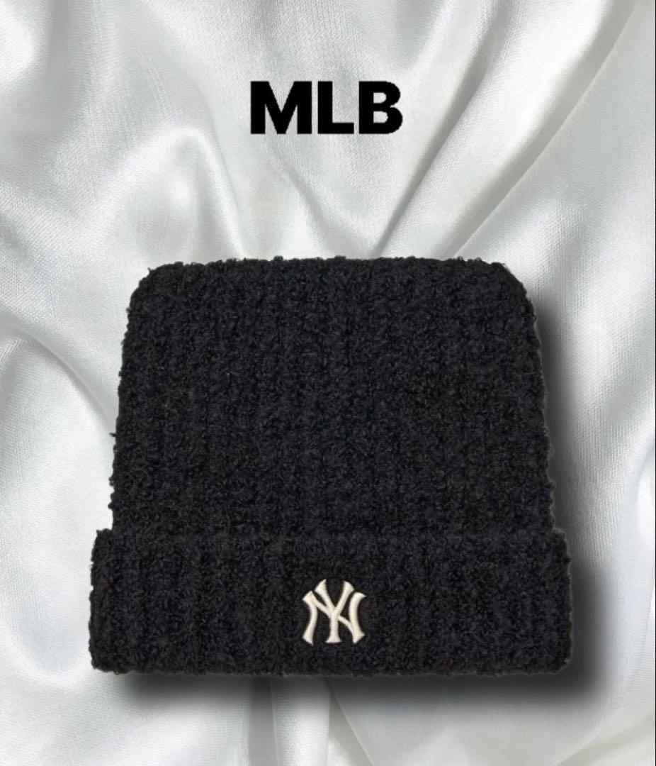 MLB KOREA Plush Miyaong Beanie ネコ耳