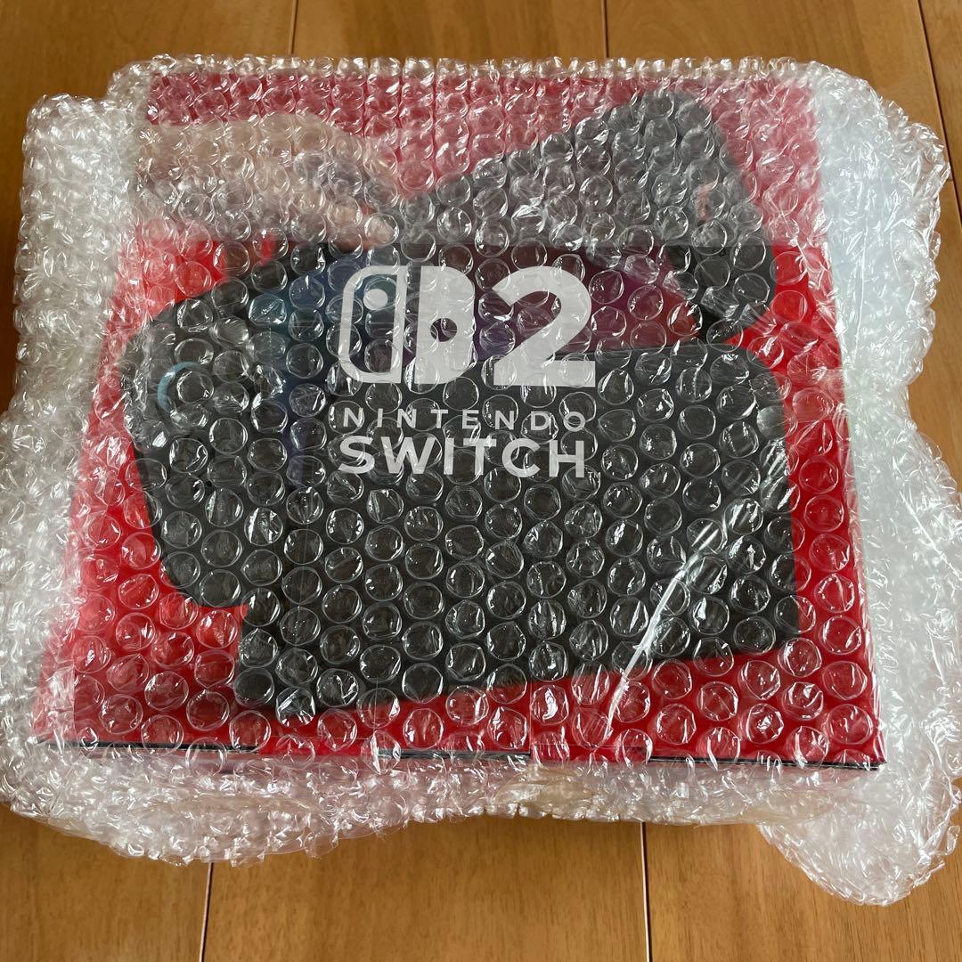 ニンテンドーSwitch2本体　新品未開封！梱包済日本語対応　保証レシート付き