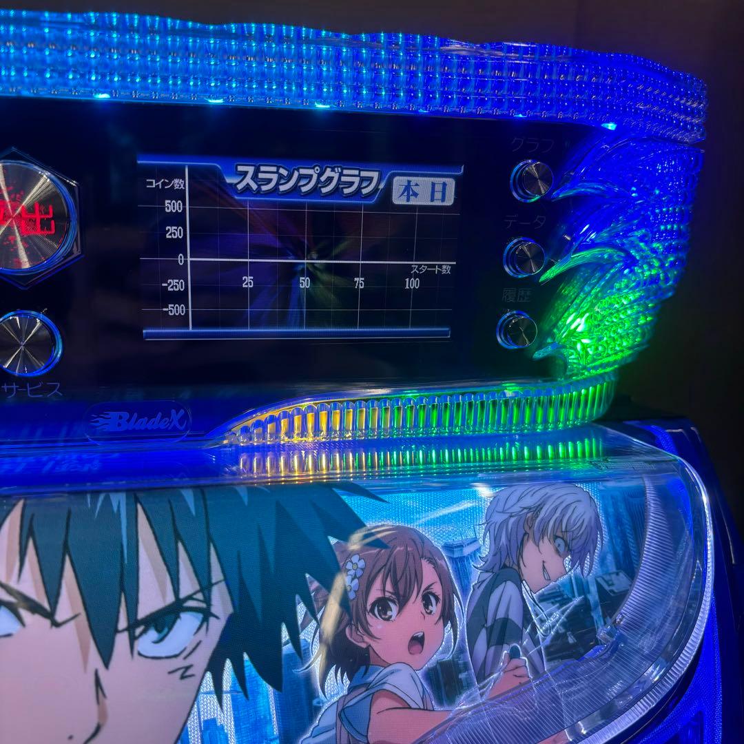 6号機 スマスロ とある魔術の禁書目録 実機 家庭用フルセット！