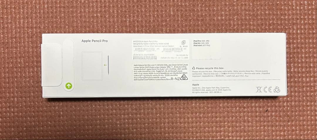 新品未開封 Apple Pencil Pro