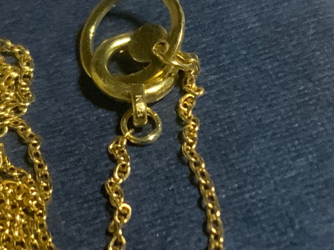 hum k18 ネックレス　チェーン